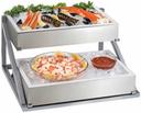 Cal Mil Angled Frame 2 Tier Housing Display Stand, 26.125 x 26 x 14.125 inch.