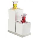 Cal Mil Melamine White Replacement Ice Housing for Luxe Two Step Ice Housing Display, 6 x 7 x 7 inch.
