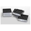 CalMil Square Silver Face HOT WATER Engraved Drip Tray, 4 x 4 inch