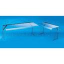 Cal-Mil Acrylic Wire Frame Portable Sneezeguard, 4 feet