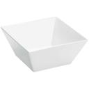 Cal Mil White Melamine Medium Square Bowl, 10 x 10 x 5 inch