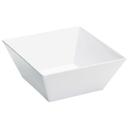 Cal Mil White Melamine Large Square Bowl, 12 x 12 x 5 inch