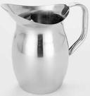 American Metalcrafts 18/8 Stainless Steel 100 Ounce Bell Pitcher with Ice Guard