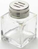 American Metalcraft Vintage Slotted Top Glass Shaker, 6 Ounce