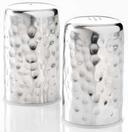American Metalcraft Stainless Steel Hammered Finish Salt and Pepper Shaker Set, 2 Ounce -- 1 set