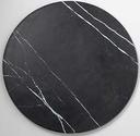 American Metalcraft Black Marble Round Melamine Serving Board, 21 1/2 inch Dia