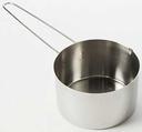 American Metalcraft Stainless Steel 2 Cup Measuring Cup with 6 inch Handle