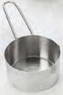 American Metalcraft Stainless Steel Wire Handle Measuring Cup, 1/2 Cup
