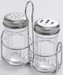 American Metalcraft Mini Glass Shakers and Caddy Set