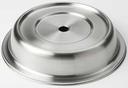 American Metalcraft Stainless Steel Satin Finish Plate Cover for Regular Foot Plates, 10 5/8 to10 11/16 inch Dia