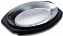 American Metalcrafts Aluminum Sizzle Platter - Mirror Finish, 10.5 inch x 7 inch