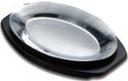 American Metalcrafts Aluminum Sizzle Platter - Mirror Finish, 12.5 inch x 9 inch