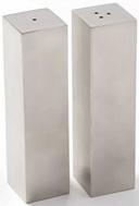American Metalcraft Stainless Steel I Style Salt and Pepper Set, 3 3/4 x 1 inch -- 1 set
