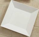 American Metalcraft Square Melamine Platter, 12 x 12 x 1 3/8 inch