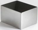 American Metalcraft Satin Finish Stainless Steel Sugar Packet Holder, 2 3/4 x 3 1/4 x 1 3/4 inch