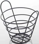 American Metalcraft Chrome Round Wire Basket, 7 x 5 inch