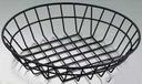 American Metalcraft Black Wire Basket, 12 x 12 x 2 inch