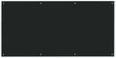 Aarco Pure Black Glass Markerboard, 48 x 96 inch