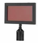Aarco Form-A-Line (TM) Black Style Small Horizontal Sign Frame, 8 5/8 x 11 1/8 inch