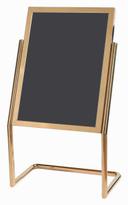 Aarco Large Brass Finish Menu and Poster Holder, 48 x 25 inch