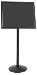 Aarco Small Black Finish Menu and Poster Holder, 20 x 24 inch