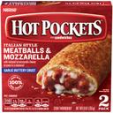 Nestle Hot Pockets Meatballs and Mozzarella, 9 Ounce -- 8 per case.