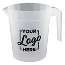 HOWW Polypropylene Stackable Pitcher with Handle, 48/56 Ounce Capacity -- 48 per case