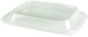Anchor Packaging MicroRaves Wave Clear Rectangle RPET Dome Lid Only -- 756 per case