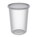 Anchor Packaging MicroLite Polypropylene Microwavable Clear Deli Cup Base and Lid, 32 Ounce Capacity -- 250 per case