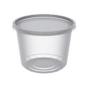 Anchor Packaging MicroLite Polypropylene Microwavable Clear Inside Fit Deli Cup with Lid, 16 Ounce Capacity -- 250 per case