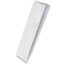 Bagcraft Plain White Paper Bread Bag, 5.25 x 3.25 x 20 inch -- 1000 per case