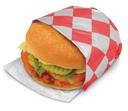 Bagcraft Red Check Foil/Paper Laminated Honeycomb Insulated Wrap, 10.5 x 13 inch -- 2000 per case