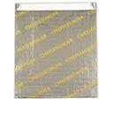 Bagcraft Foil Paper Cheeseburger Honeycomb Insulated Bag, 6 x 0.75 x 6.5 inch -- 1000 per case
