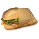 Ecocraft Grease Resistant Brown Sandwich Wrap, 15 x 16 inch -- 3000 per case