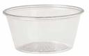 Solo Souffles Translucent Polystyrene Portion Container, 3.25 Ounce -- 500 per case
