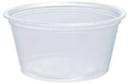 Dart Container Conex Polypropylene Clear Round Portion/Souffle Cup, 2 Ounce -- 2500 per case