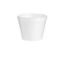 J Cup White EPS Insulated Squat Container, 24 Ounce -- 500 per case