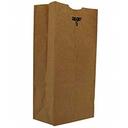 Duro Dubl Life 100 Percent Recycled Kraft Paper Grocery Bag, 5 Pound Capacity - 500 per bale
