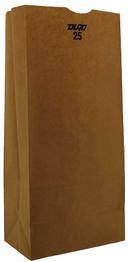 Duro Hilex Poly Standard Kraft Self Opening Style Grocery Bag, 25 Pound -- 500 per case