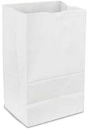 Duro Hilex Paper White Number 40 Grocery Bag, 20 Pound Capacity -- 500 per case