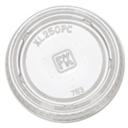 Fabri-Kal Clear PET Portion Cup Lid Only -- 2500 per case