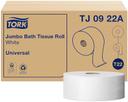Tork Universal White 2 Ply Jumbo Bath Tissue Roll, 3.55 inch x 1000 feet -- 12 per case