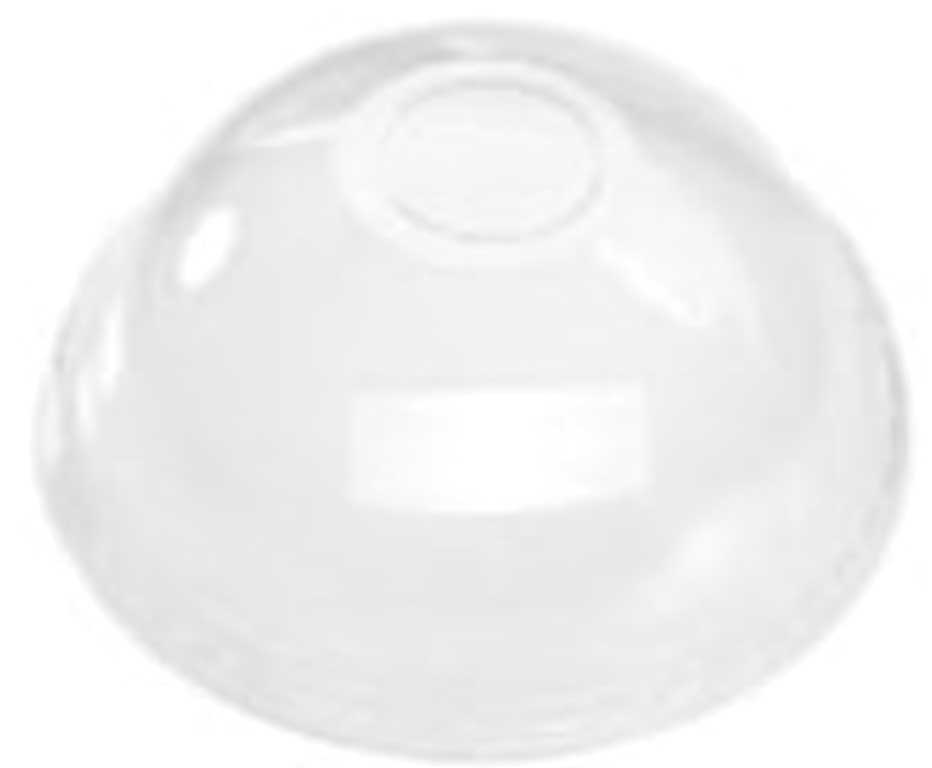 Graphic Packaging International Clear PETE Dome Lid for 32 Ounce Car Cup -- 1000 per case