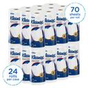 Kleenex White Paper Kitchen Towel Roll -- 24 rolls per case