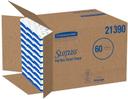 Kimberly-Clark Surpass 2 Ply White Facial Tissue, 8.4 X 8 inch - 125 per pack -- 60 packs per case