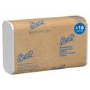 Scott White Multifold Paper Towel with Absorbency Pockets, 9.2 x 9.4 inch -- 4000 per case.