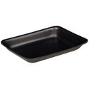 Pactiv 3P EPS Black Processor Tray -- 400 per case