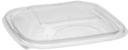 Pactiv EarthChoice Clear Square Bowl Dome Lid for 8/12/16 Ounce, 5 x 5 inch -- 504 per case