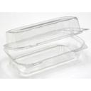 Pactiv Clear Polyethylene Terephthalate Smooth Hinged Loaf Container -- 220 per case