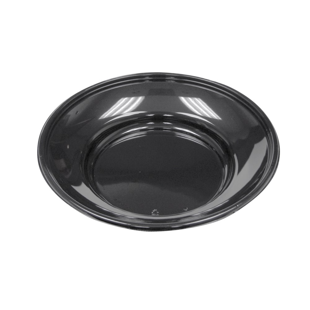 Pactiv Black Oriented Polystyrene Round Caterbowl, 5 Pound -- 25 per case